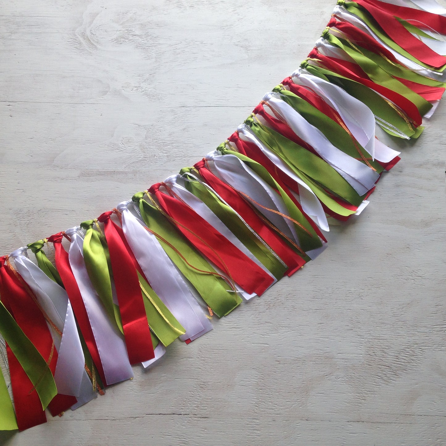 Custom Ribbon Garland - Your choice of colours