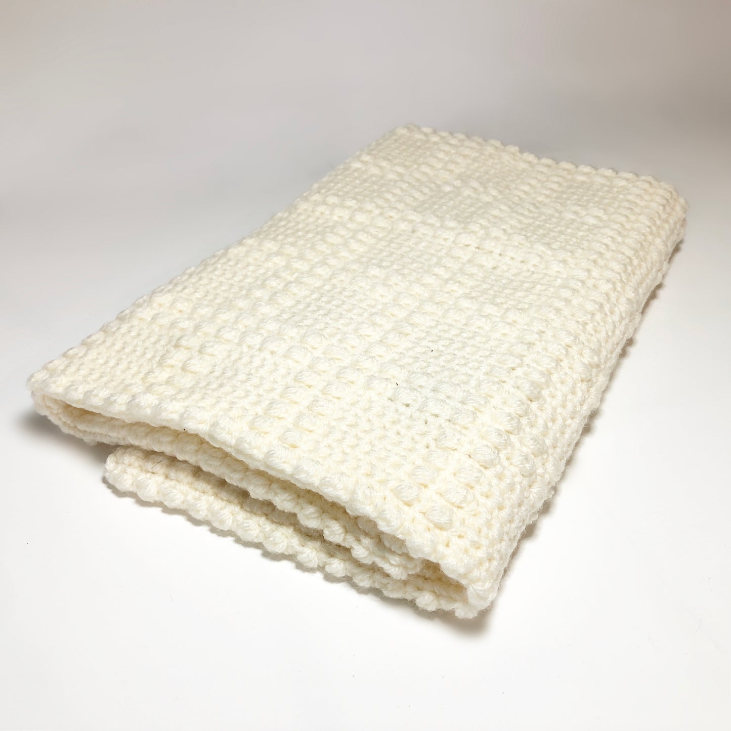 Bobble Baby Blanket - Cream