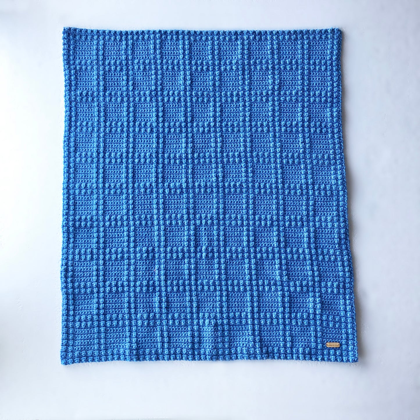 Bobble Baby Blanket - Blue