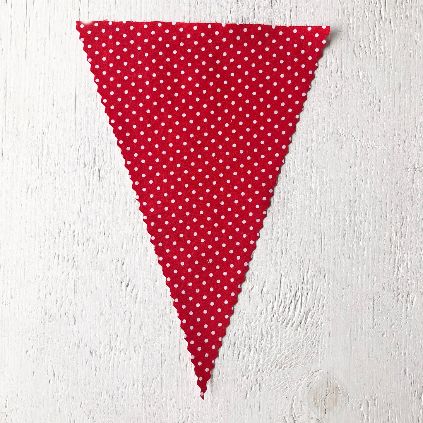 Red Mini Dot Flag