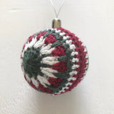 Boho Bauble - Red, Green & White
