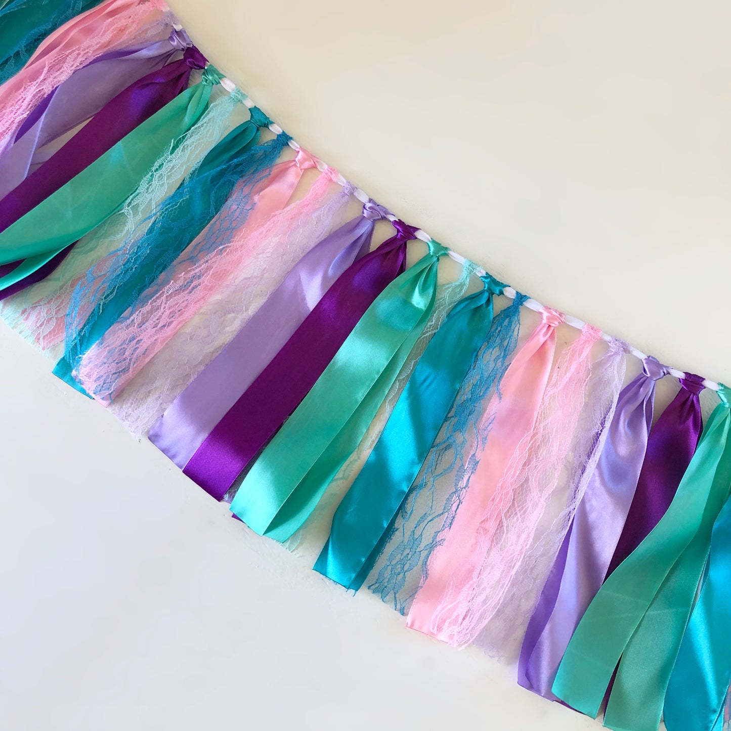Custom Ribbon Garland - Your choice of colours