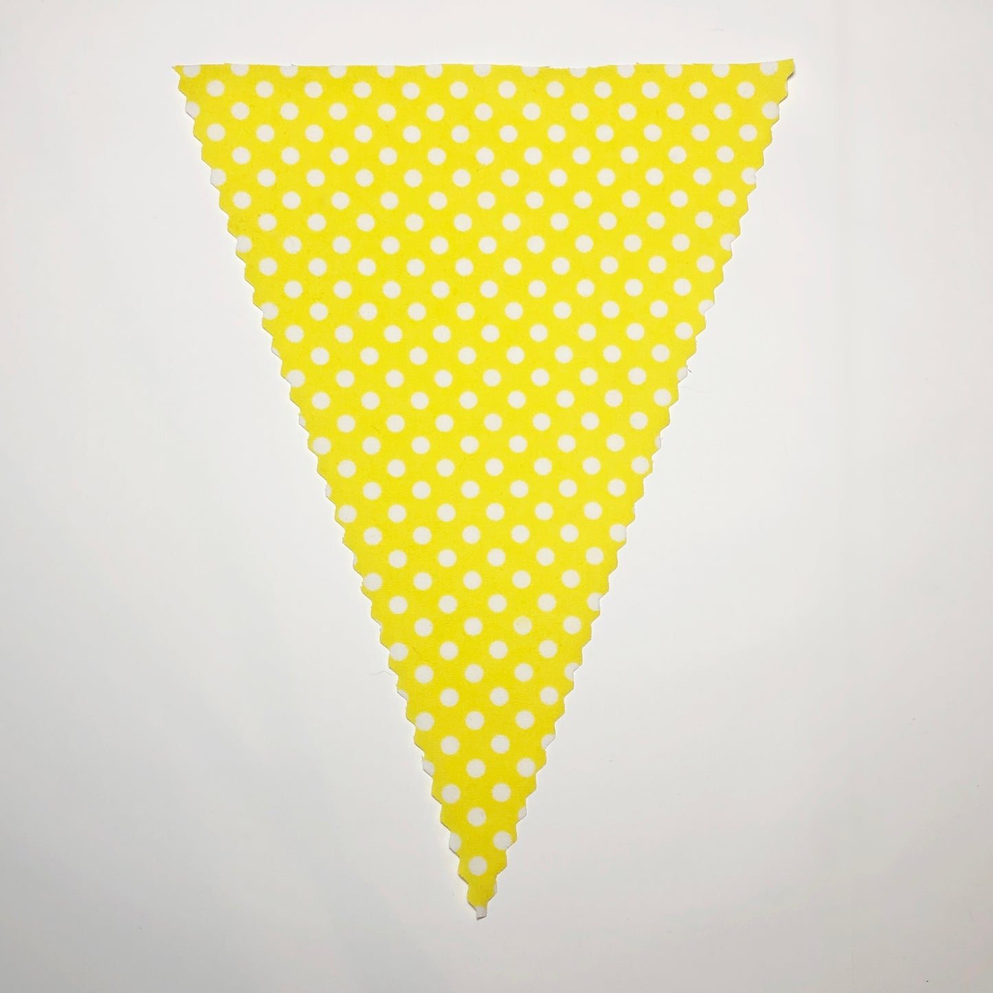 Bright Yellow & White Dot Flag