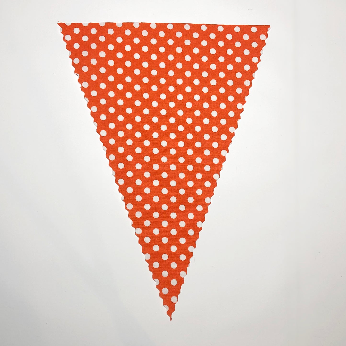 Orange & White Dot Flag