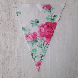 Raspberry Roses Flag