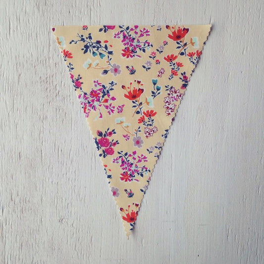 Vintage Floral on Natural