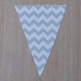Light Grey Chevron Flag