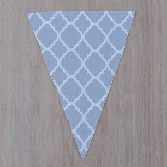 Grey Pattern Flag