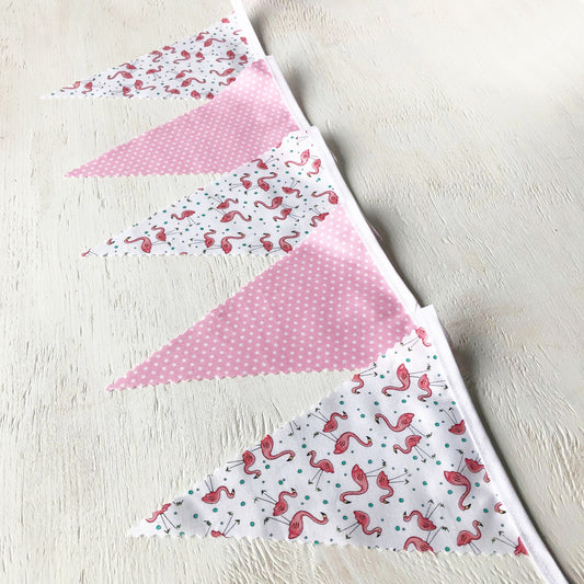 Flamingo & Spots Bunting
