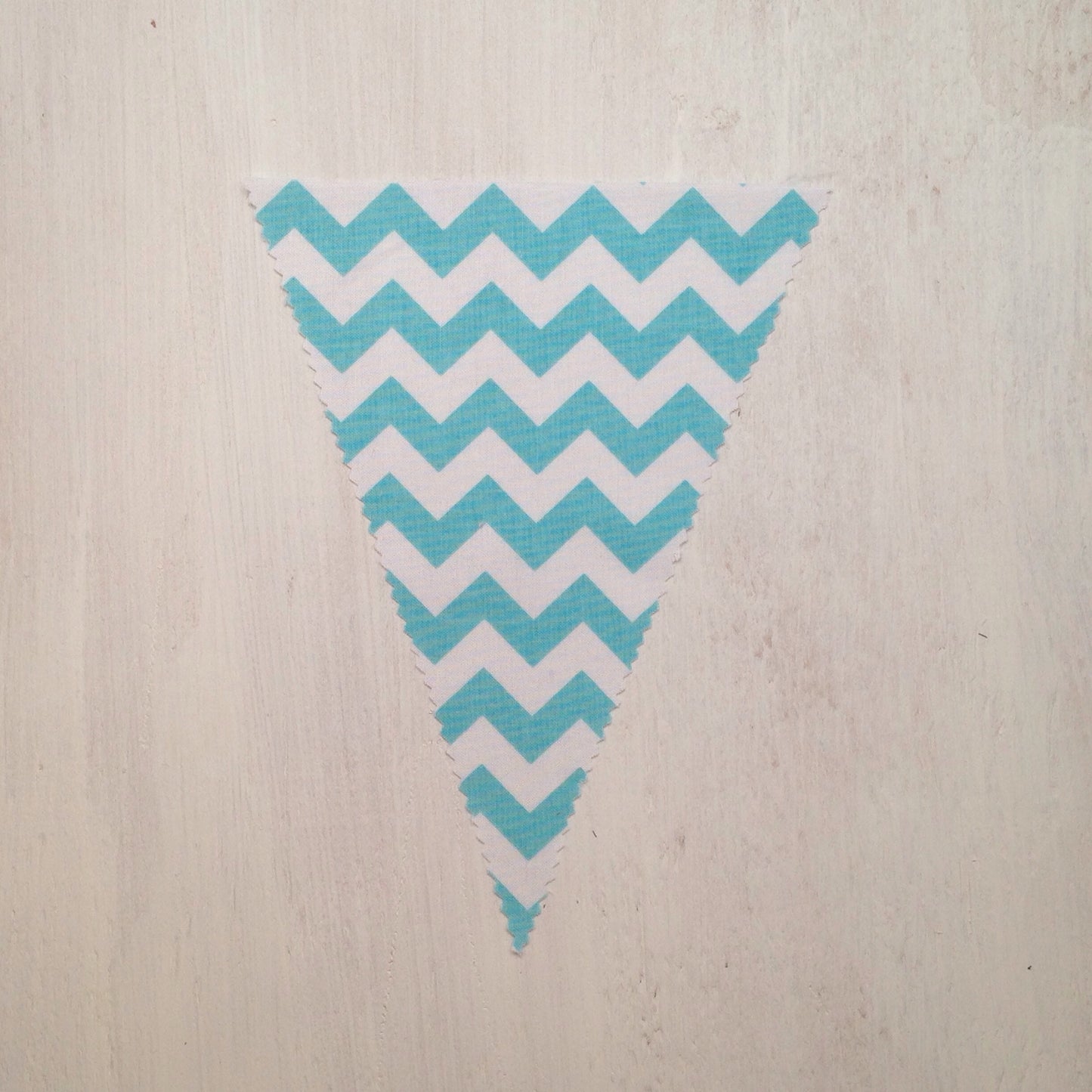Aqua Chevron Flag