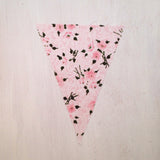 Baby Pink Floral Flag