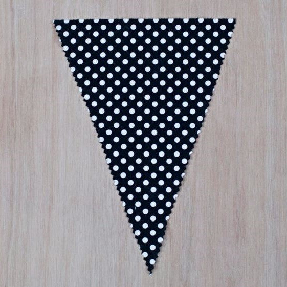 Black & White Dot Flag