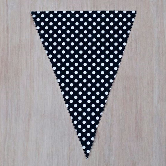 Black & White Dot Flag