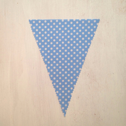 Bright Blue Dot Flag