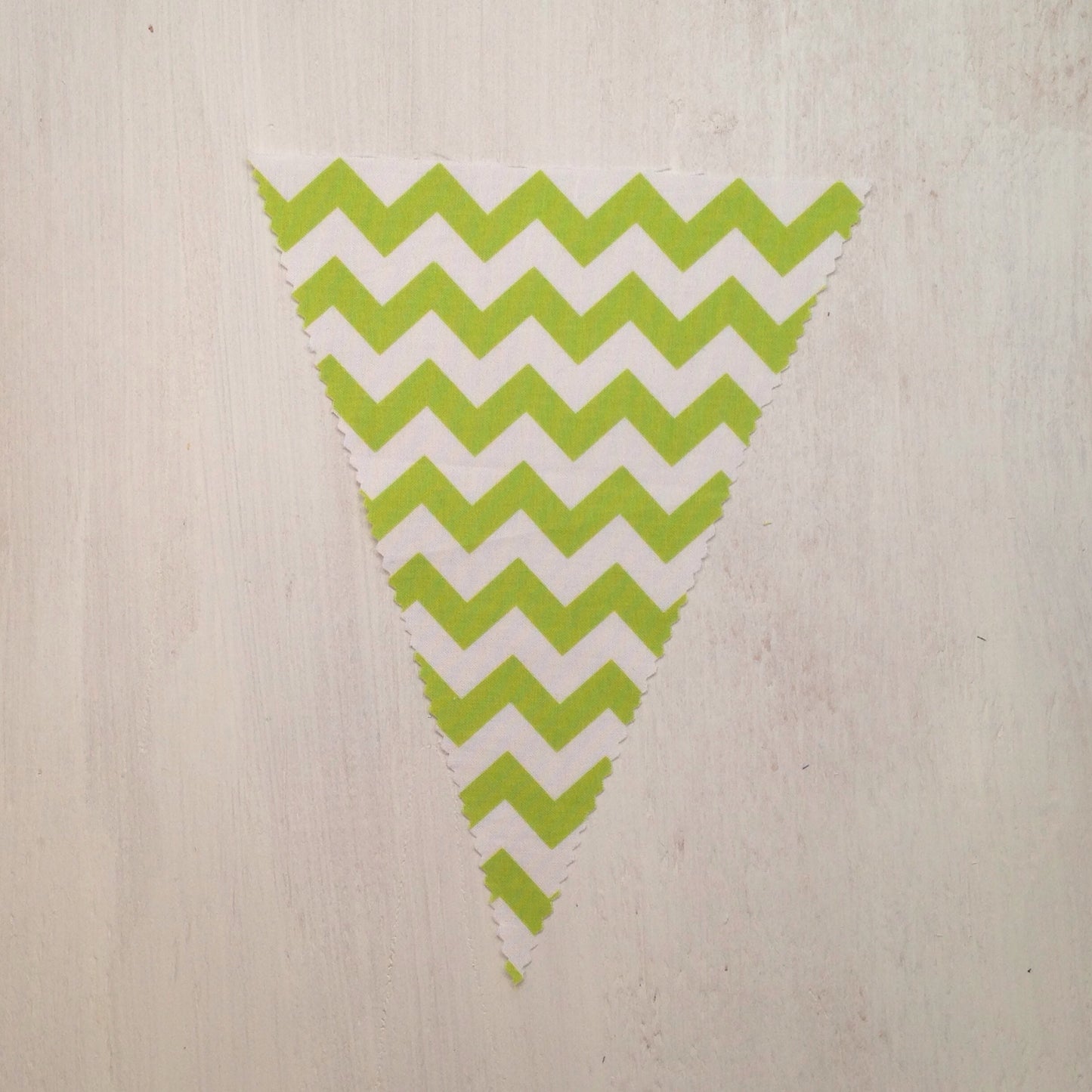 Green Chevron Flag