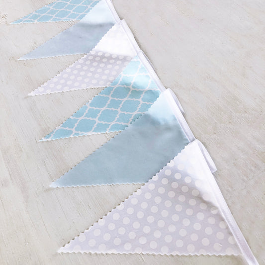 Baby Blue & White Mix