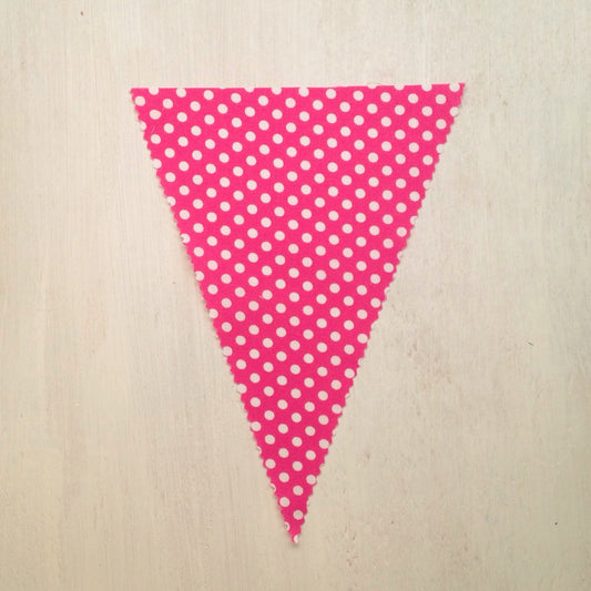 Dark Pink Dot Flag
