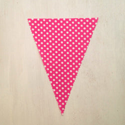 Dark Pink Dot Flag