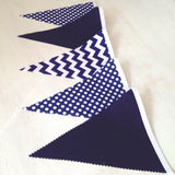 Navy & White Mix