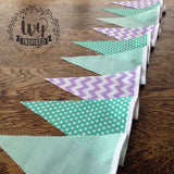 Lilac Chevron Flag