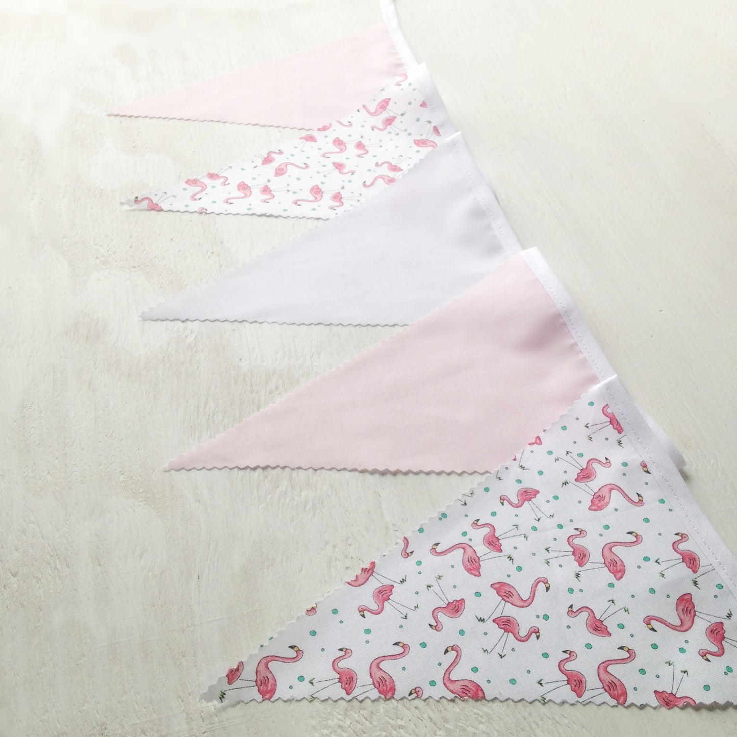Flamingos, Baby Pink & White Mix