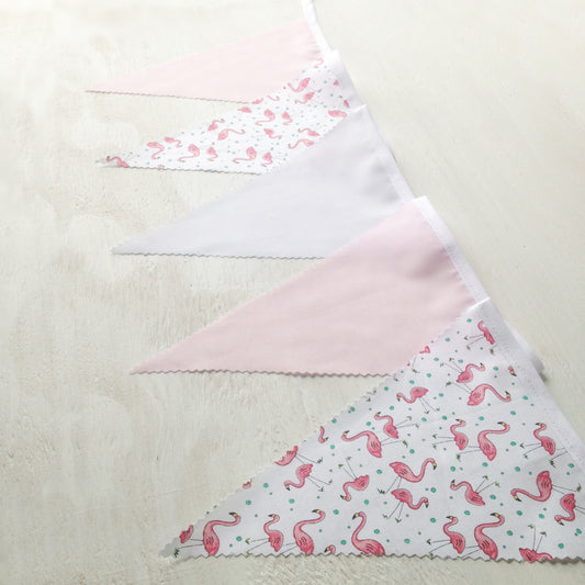 Flamingos, Baby Pink & White Mix