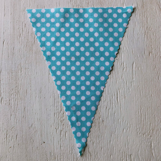 Turquoise Dot Flag