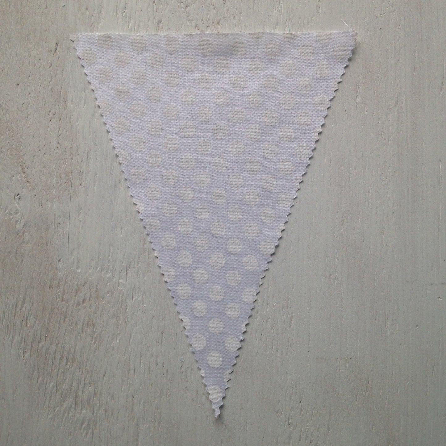 White on White Dot Flag