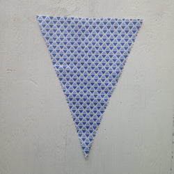 Blue Triangles Flag