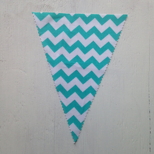 Jade Chevron Flag