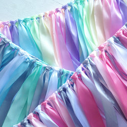 Custom Ribbon Garland - Your choice of colours