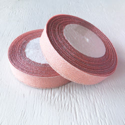 Ribbon - Peach Metallic