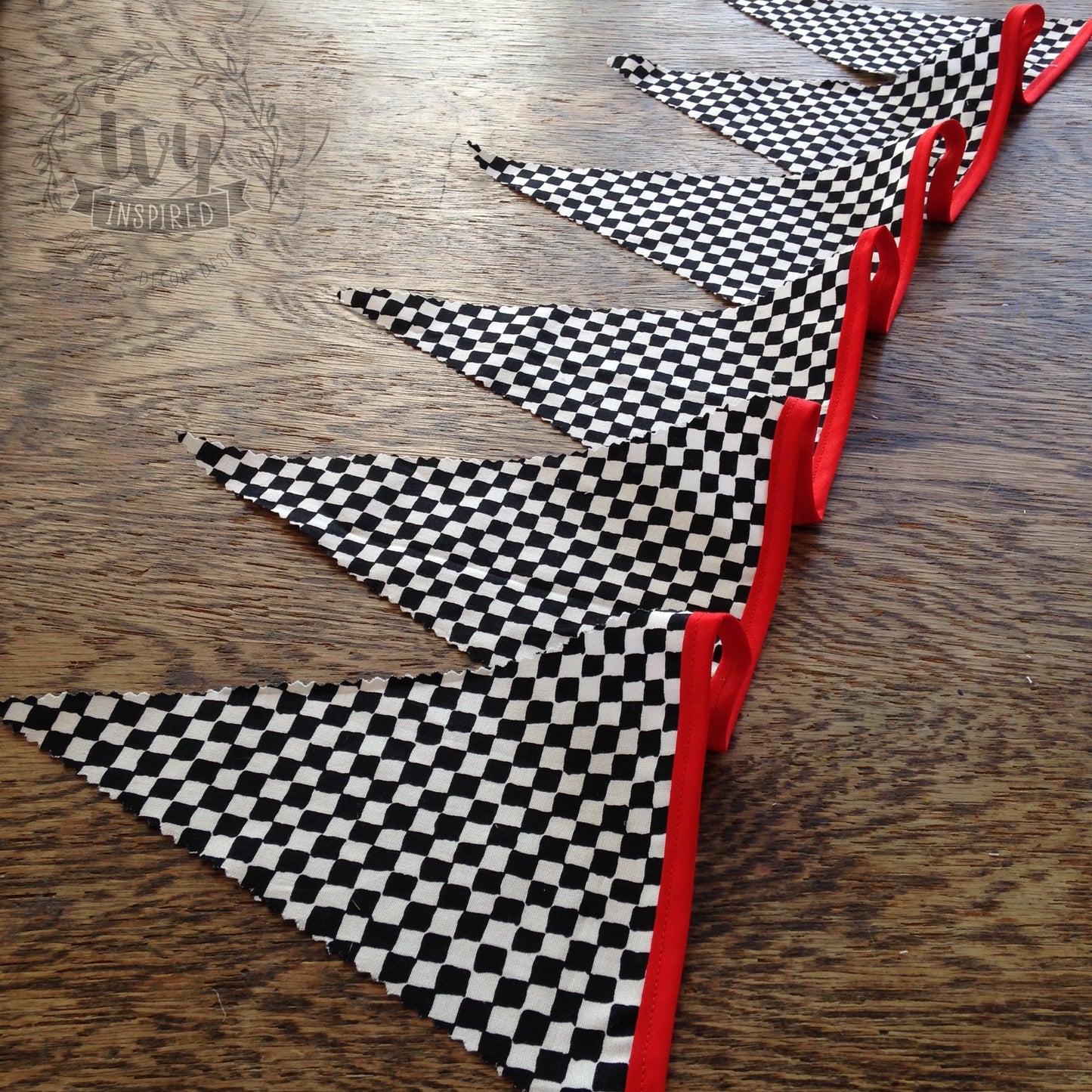Black & White Check Flag