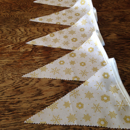 Gold Snowflakes