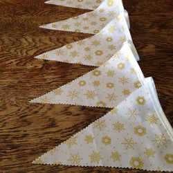 Gold Snowflakes