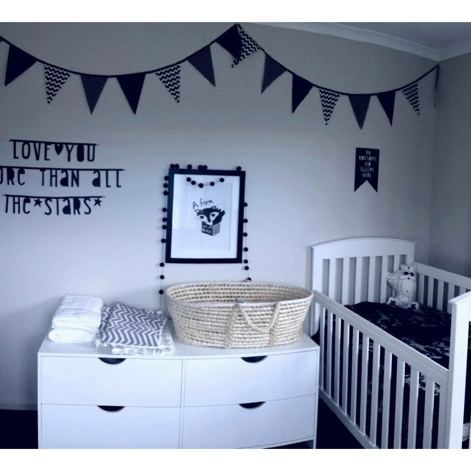 Black & White Baby Room NZ
