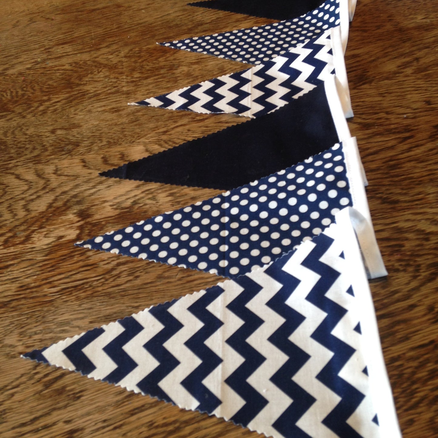 Navy & White Mix