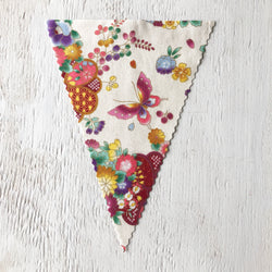 Butterfly Floral Flag