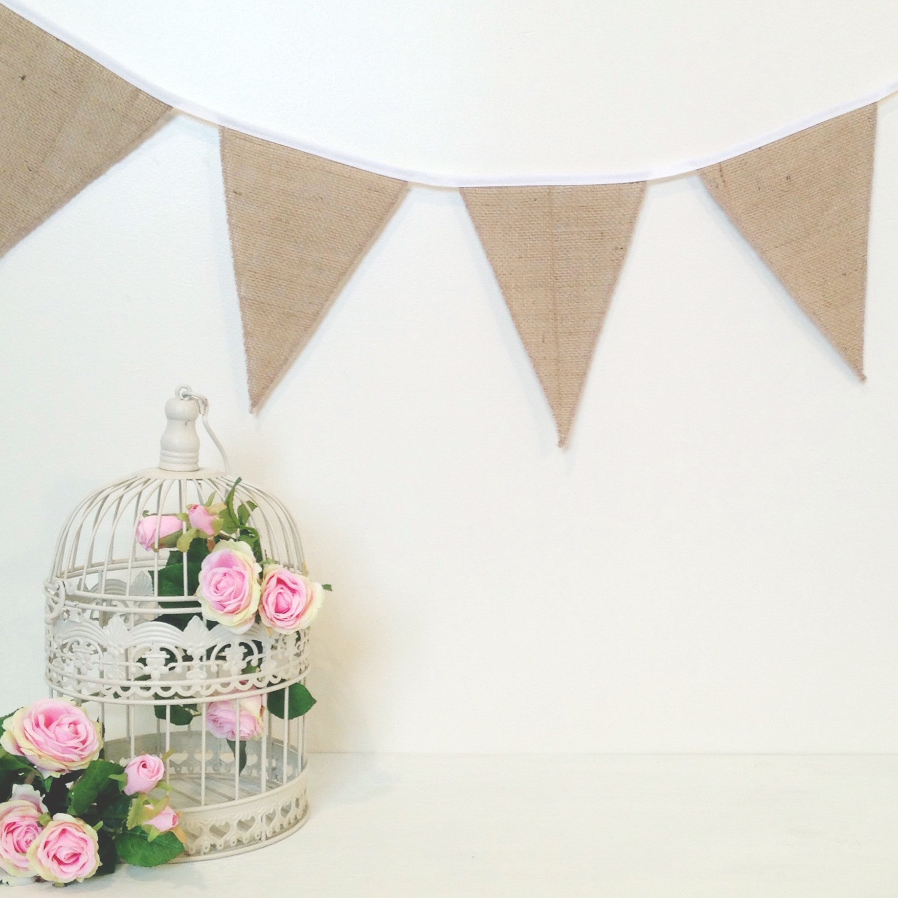 Hessian Wedding Decorations