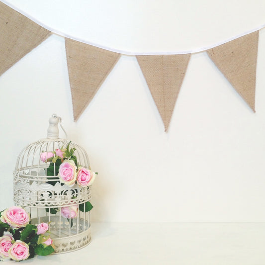 Hessian Wedding Decorations