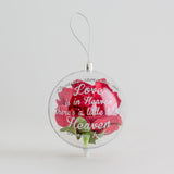 Add a memorial quote to your Globe (Globe sold separately)