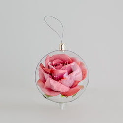 Rose Globe - Dusky Pink Rose 10cm