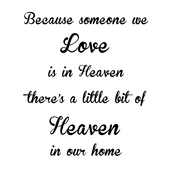 Add a memorial quote to your Globe (Globe sold separately)