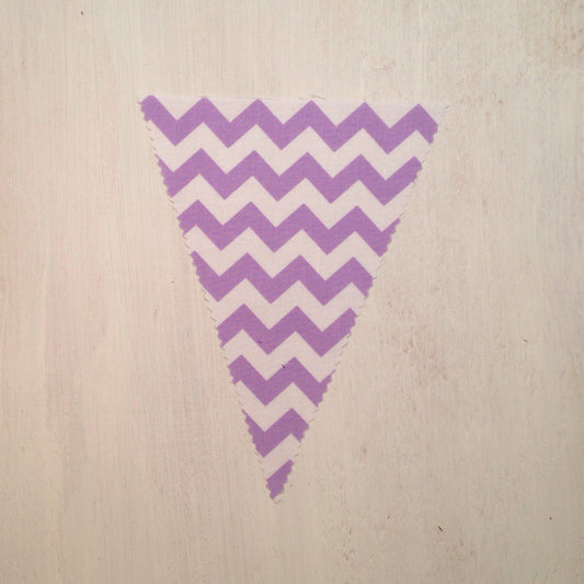 Lilac Chevron Flag