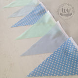 Bright Blue Dot Flag
