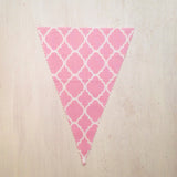 Pink Pattern Flag